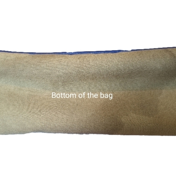 Embroidered UCB Bohemian Canvas shoulder  bag - Picture 6 of 6